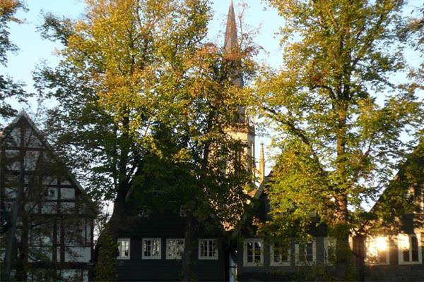 Hotel Lindenkrug Gütersloh Esterno foto