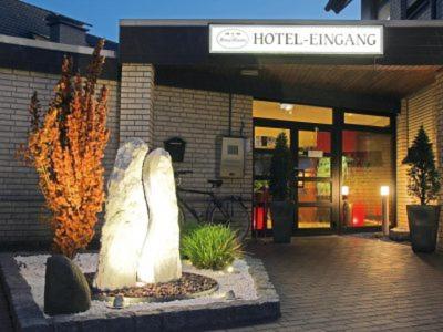 Hotel Lindenkrug Gütersloh Esterno foto